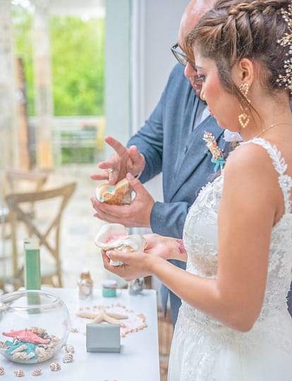 Detalle matrimonio