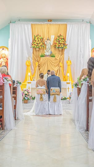 foto boda en la iglesia